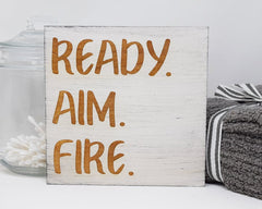Ready. Aim. Fire. - Shore Thing Laser