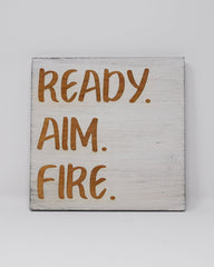 Ready. Aim. Fire. - Shore Thing Laser