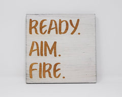 Ready. Aim. Fire. - Shore Thing Laser
