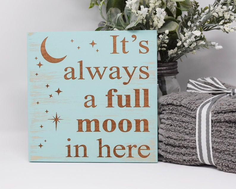 It's always a full moon in here - Shore Thing Laser