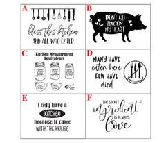 Custom Engraved Wood Stove Top Cover - Noodle Board - Cook Top Kitchen Décor - Shore Thing Laser