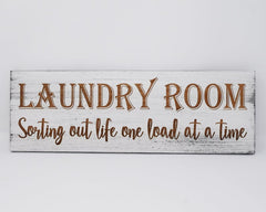 Laundry Room, Sorting Out Life One Load At A Time - Shore Thing Laser