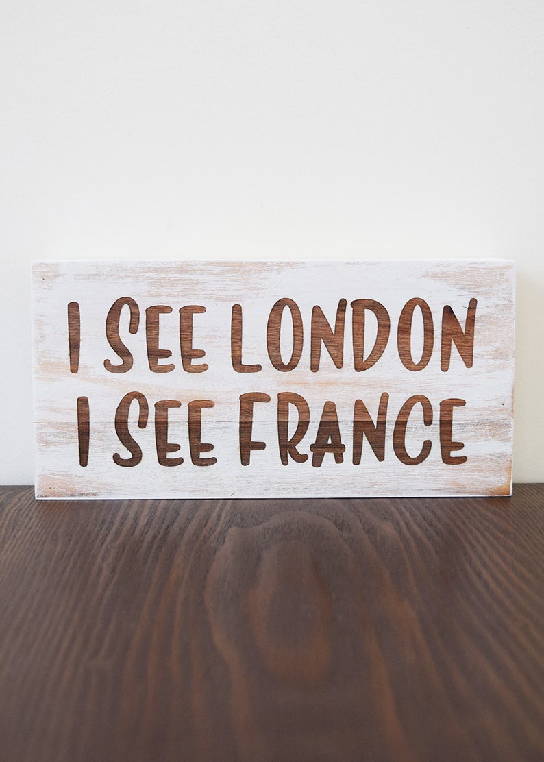 I See London, I See France - Shore Thing Laser