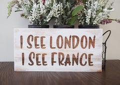 I See London, I See France - Shore Thing Laser