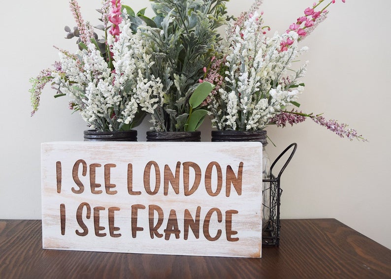 I See London, I See France - Shore Thing Laser