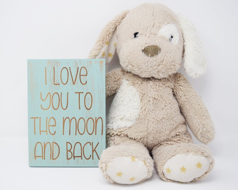 I love you to the moon and back - Shore Thing Laser