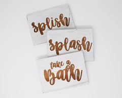 Splish, Splash, Take a Bath - Shore Thing Laser