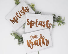 Splish, Splash, Take a Bath - Shore Thing Laser