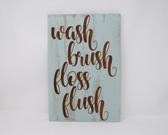 Wash Brush Floss Flush - Shore Thing Laser