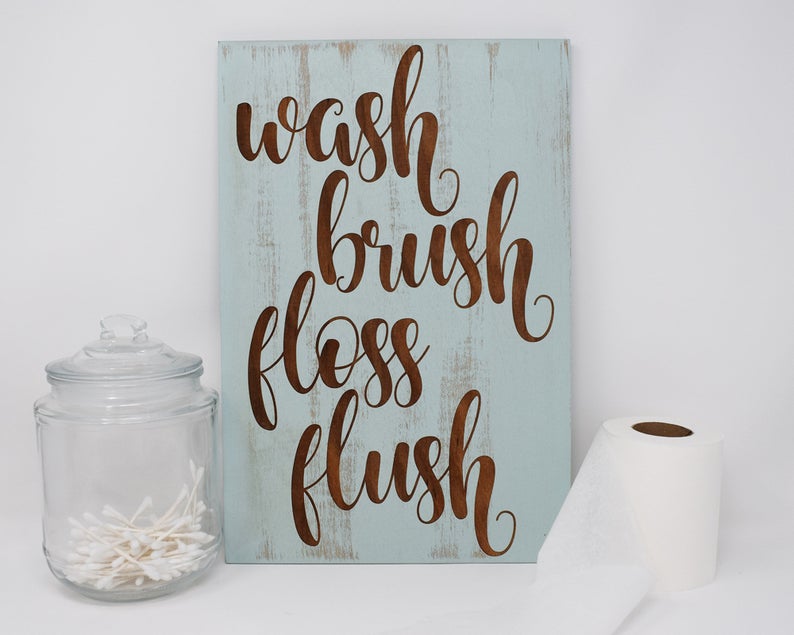 Wash Brush Floss Flush - Shore Thing Laser