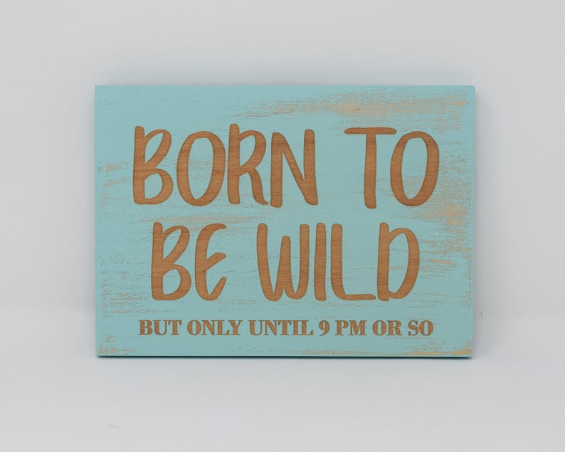Born to be wild, but only until 9pm or so - Shore Thing Laser
