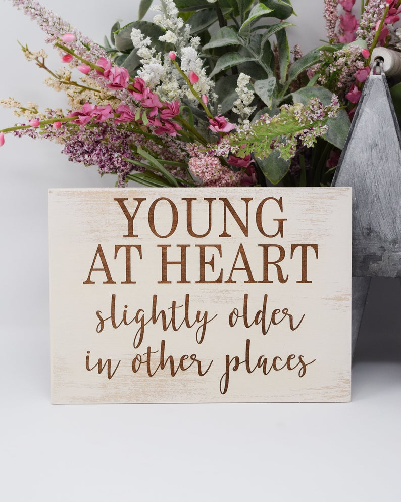 Young at Heart Slightly Older in Other Places - Shore Thing Laser
