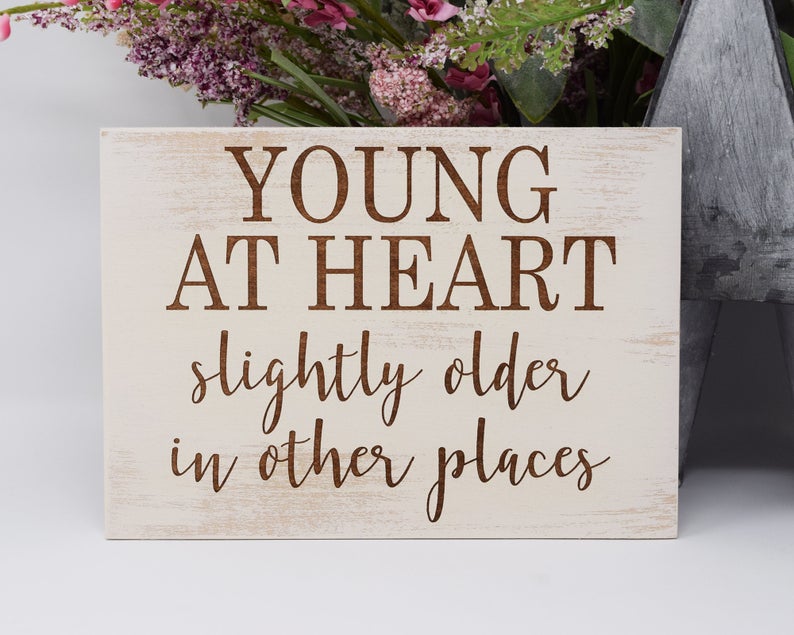 Young at Heart Slightly Older in Other Places - Shore Thing Laser